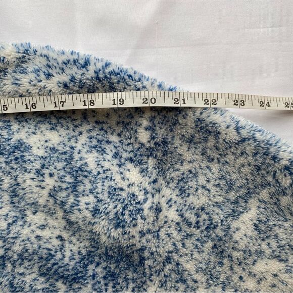 Rare Vintage OceanEast White/ Blue Eagle Fleece Jacket Size Medium - Picture 13 of 15